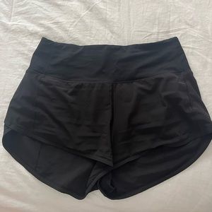 Lululemon High Rise Speed Up Shorts